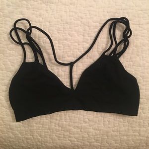 FREE w/ Purchase Strappy & Sexy Black Bra, XS-S